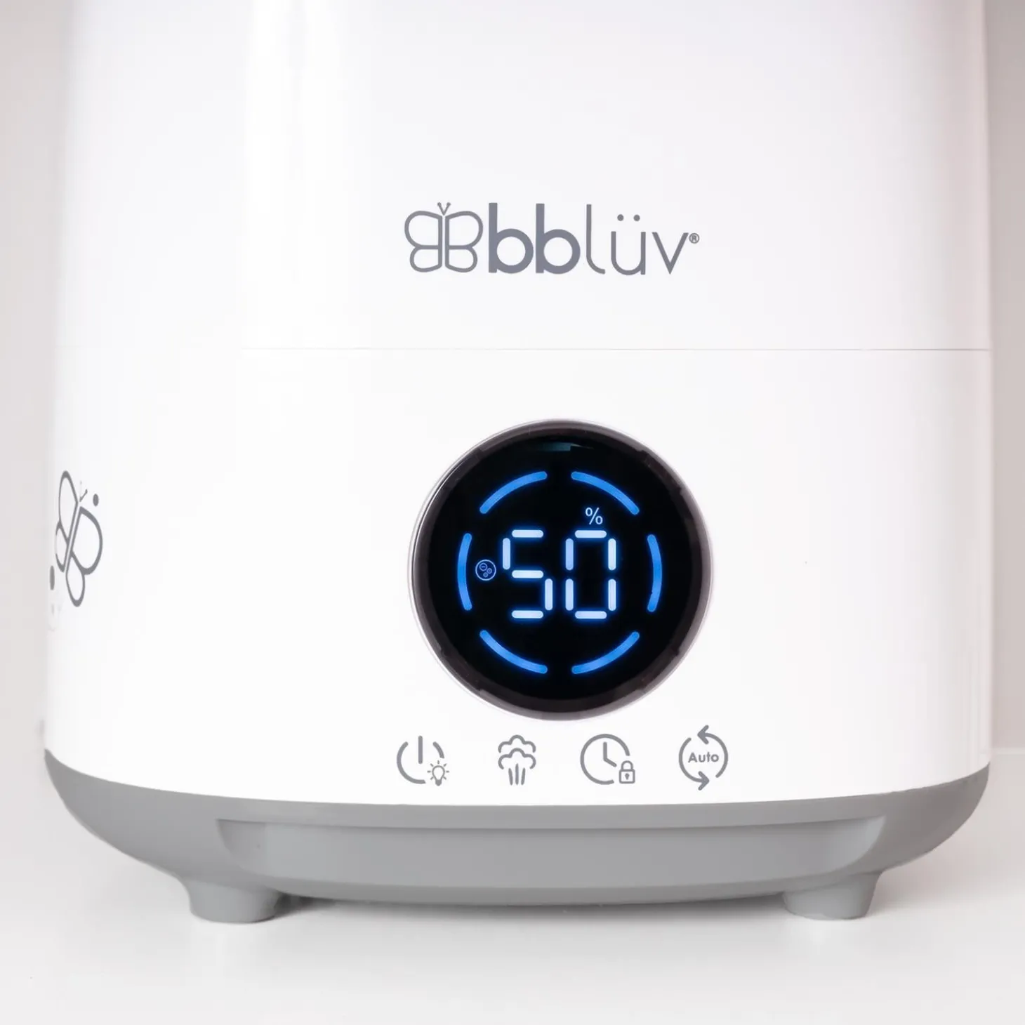 BBlüv Humidificateur ultrasonique 4 en 1 White