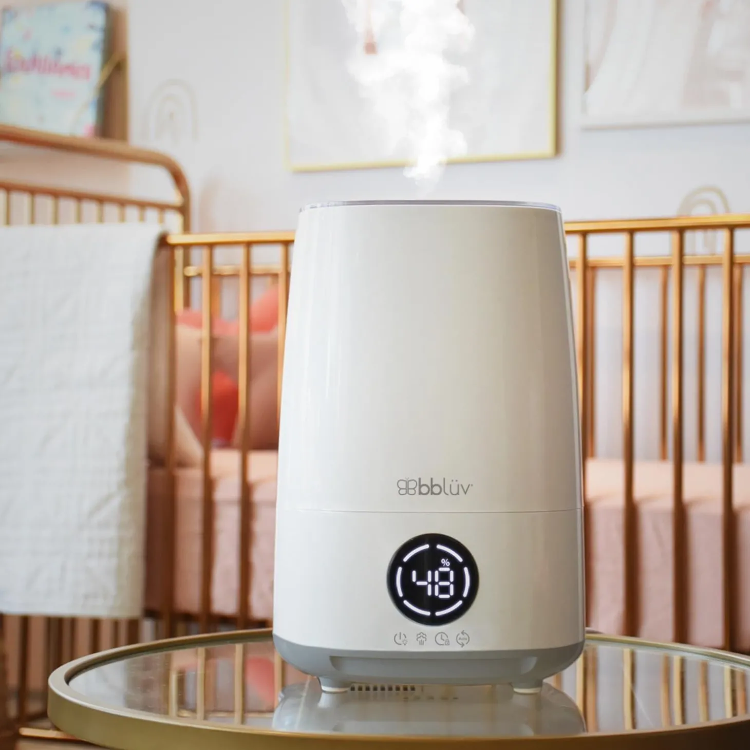 BBlüv Humidificateur ultrasonique 4 en 1 White
