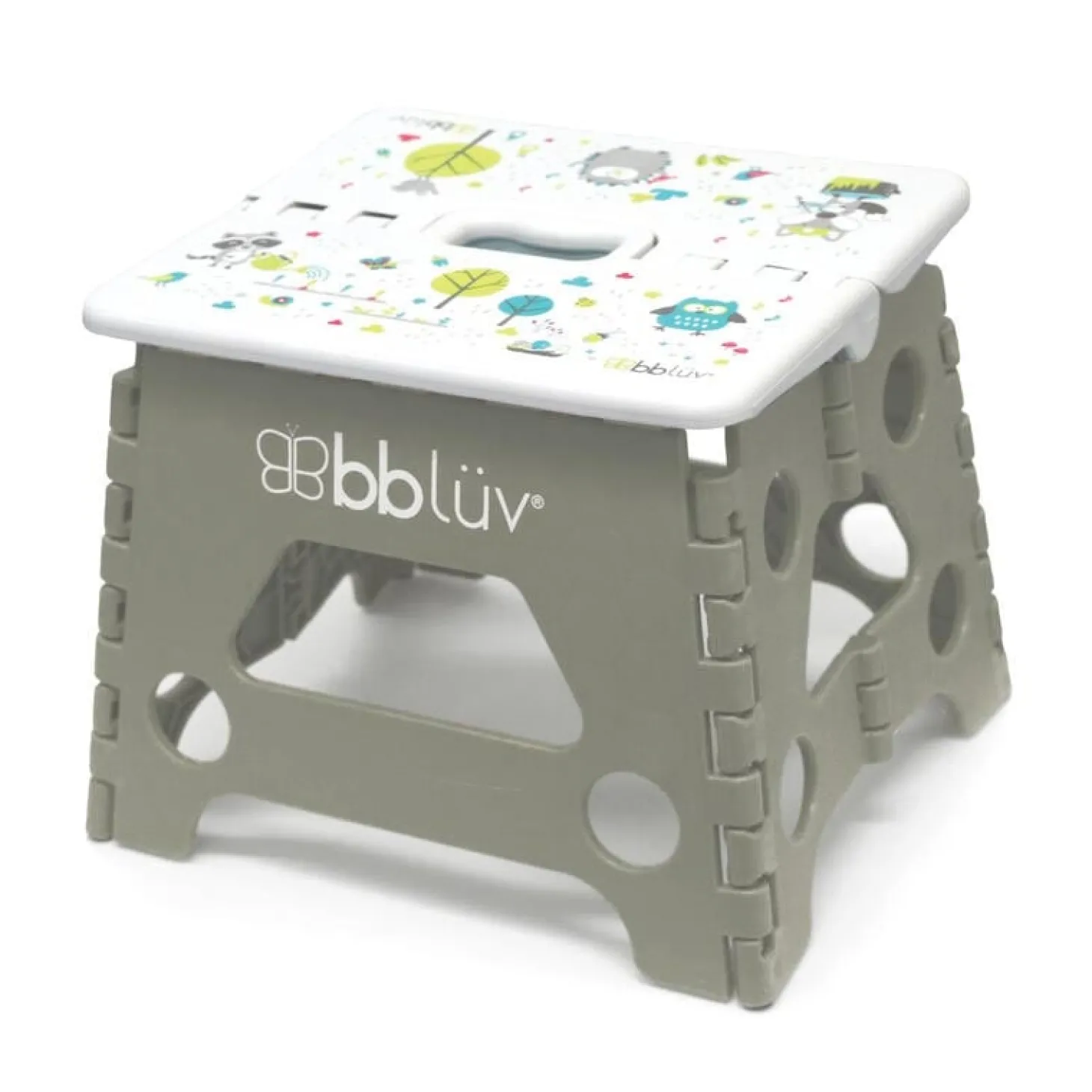 BBlüv Marchepied pliable Gris