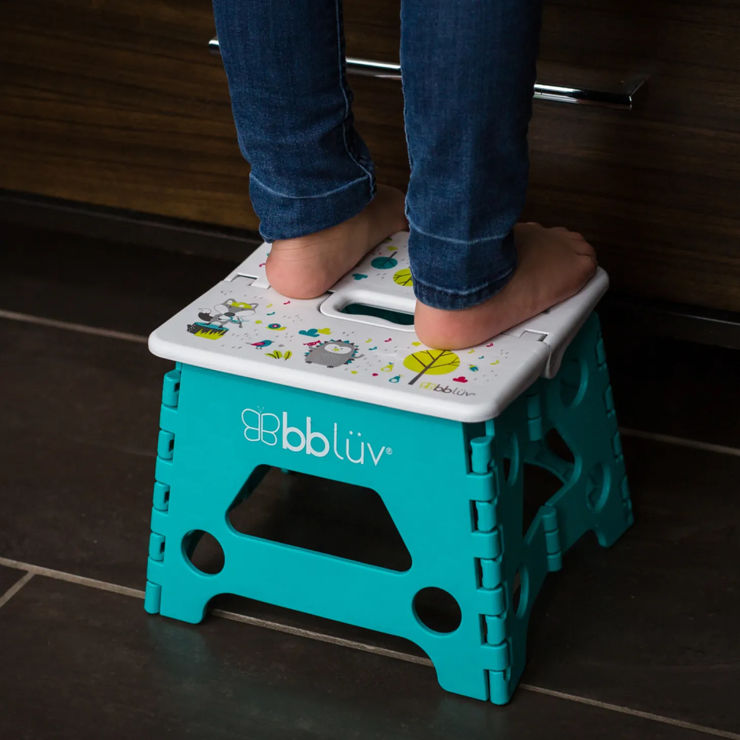BBlüv Marchepied Pliable Stëp Aqua