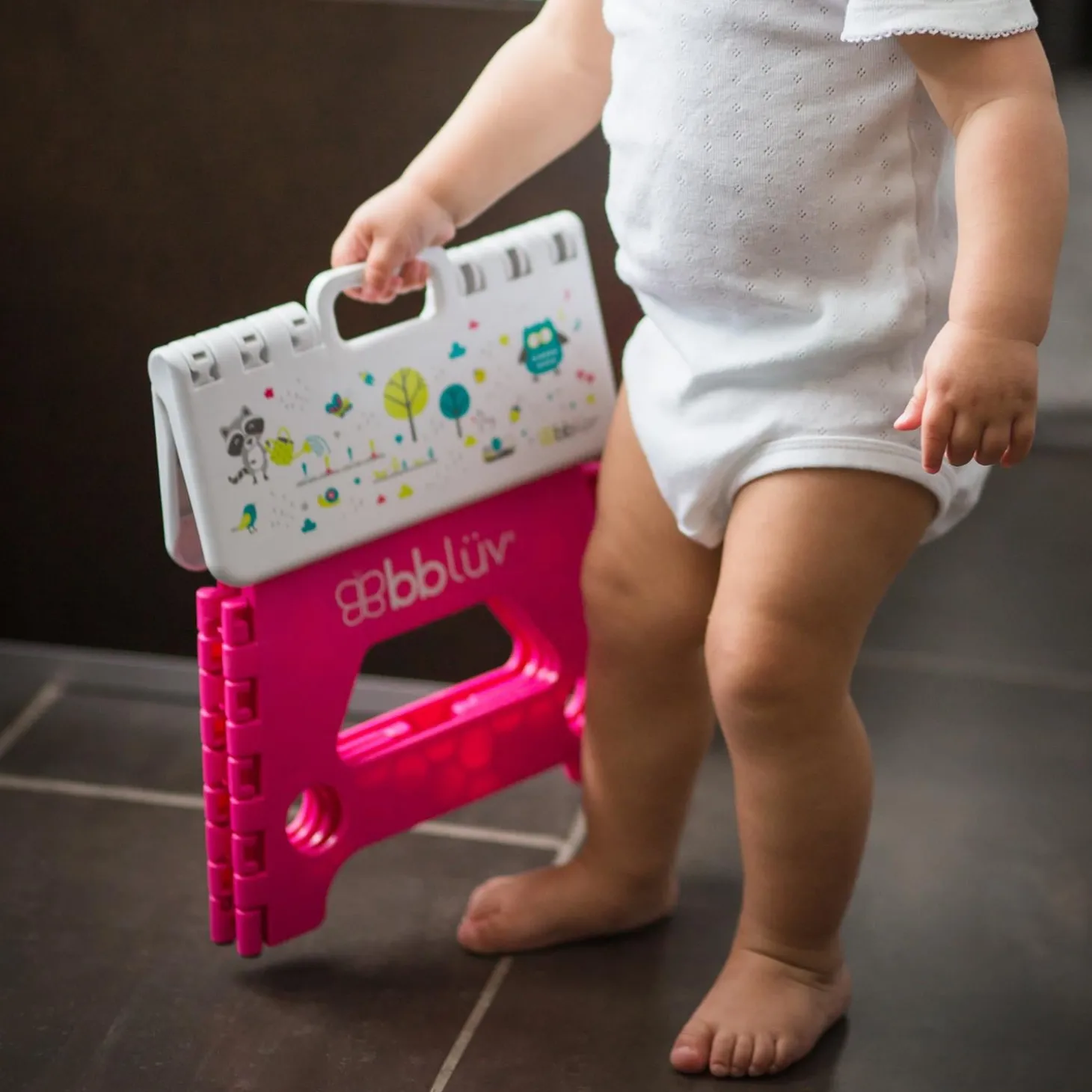 BBlüv Marchepied Pliable Stëp Rose