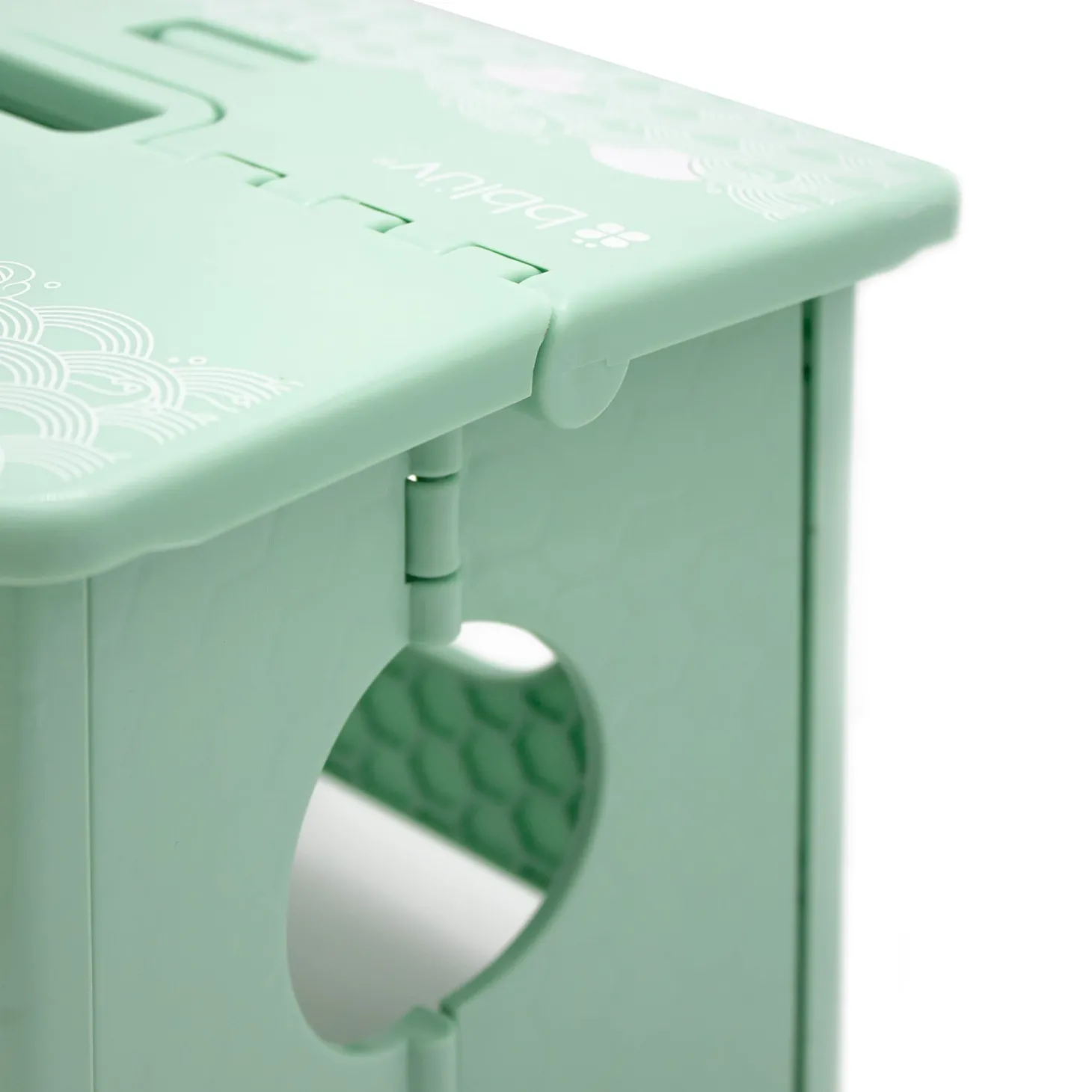 BBlüv Marchepied Step pliable avec steplock Menthe 0 mois