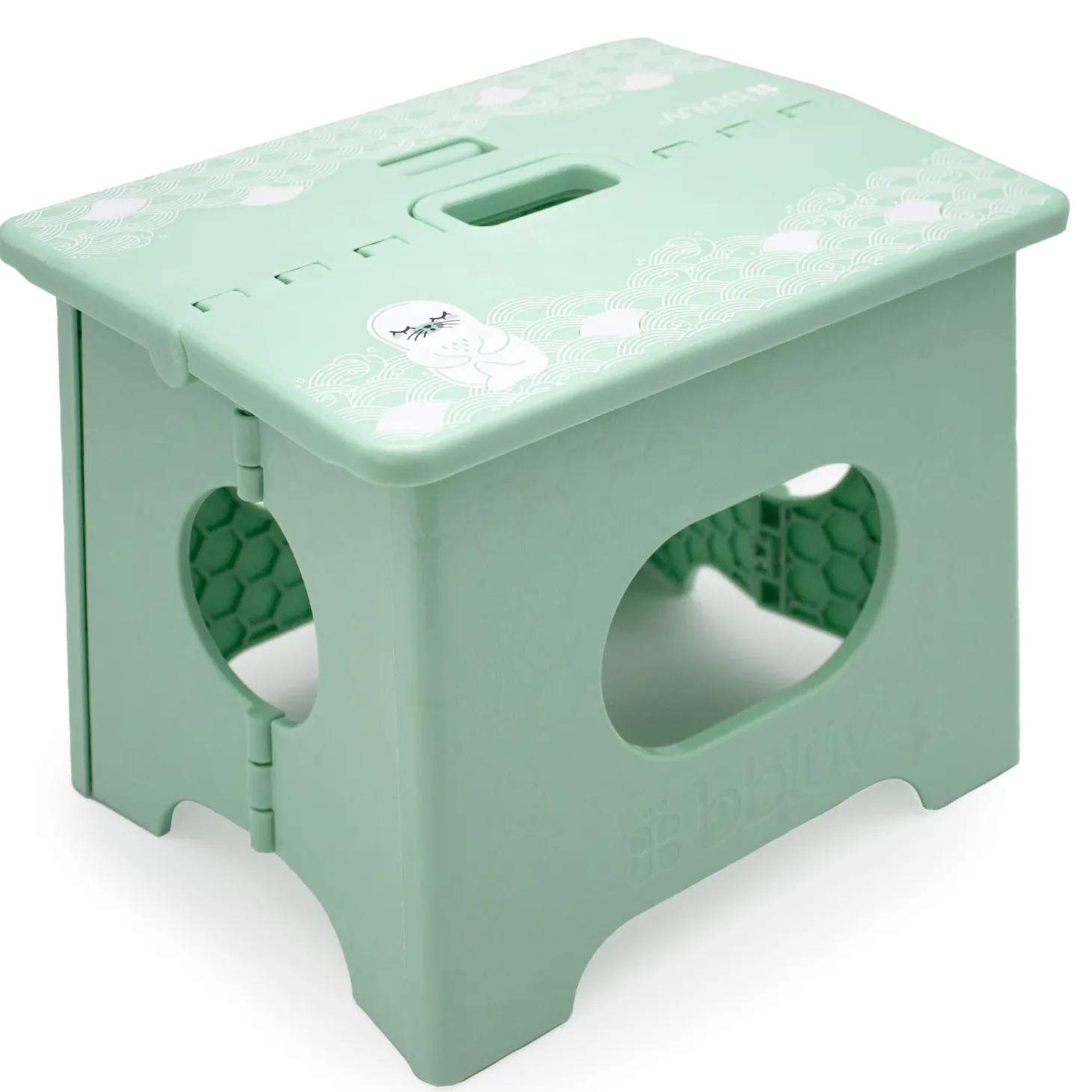 BBlüv Marchepied Step pliable avec steplock Menthe 0 mois