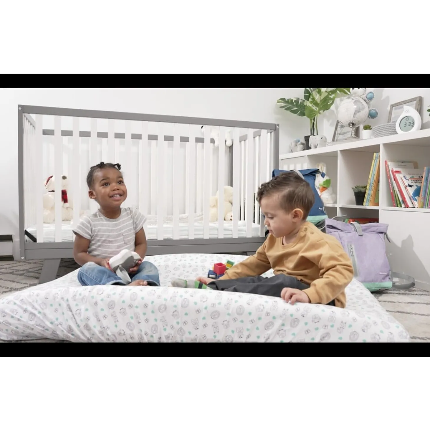BBlüv Matelas gonflable pour enfants Blanc