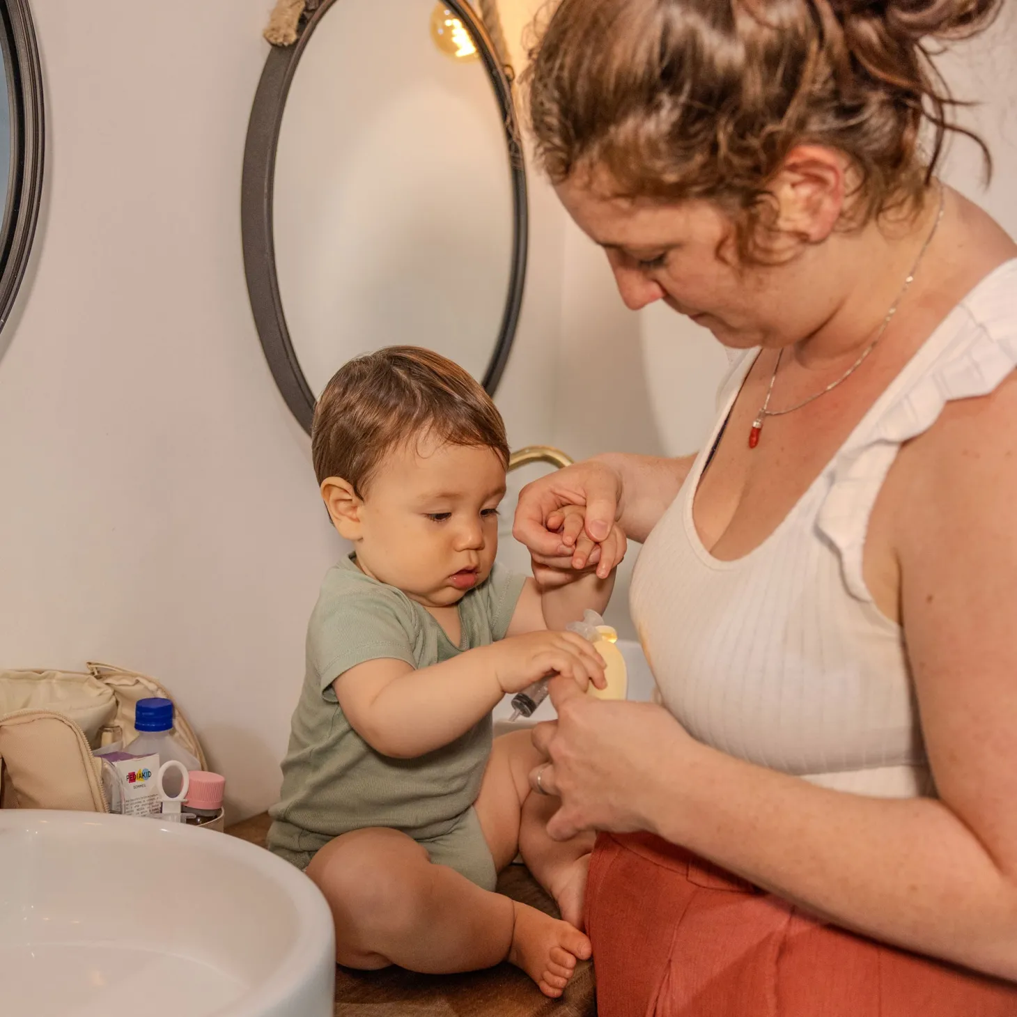 BBlüv MiniCare trousse de soin pour bébé Menthe 0 mois