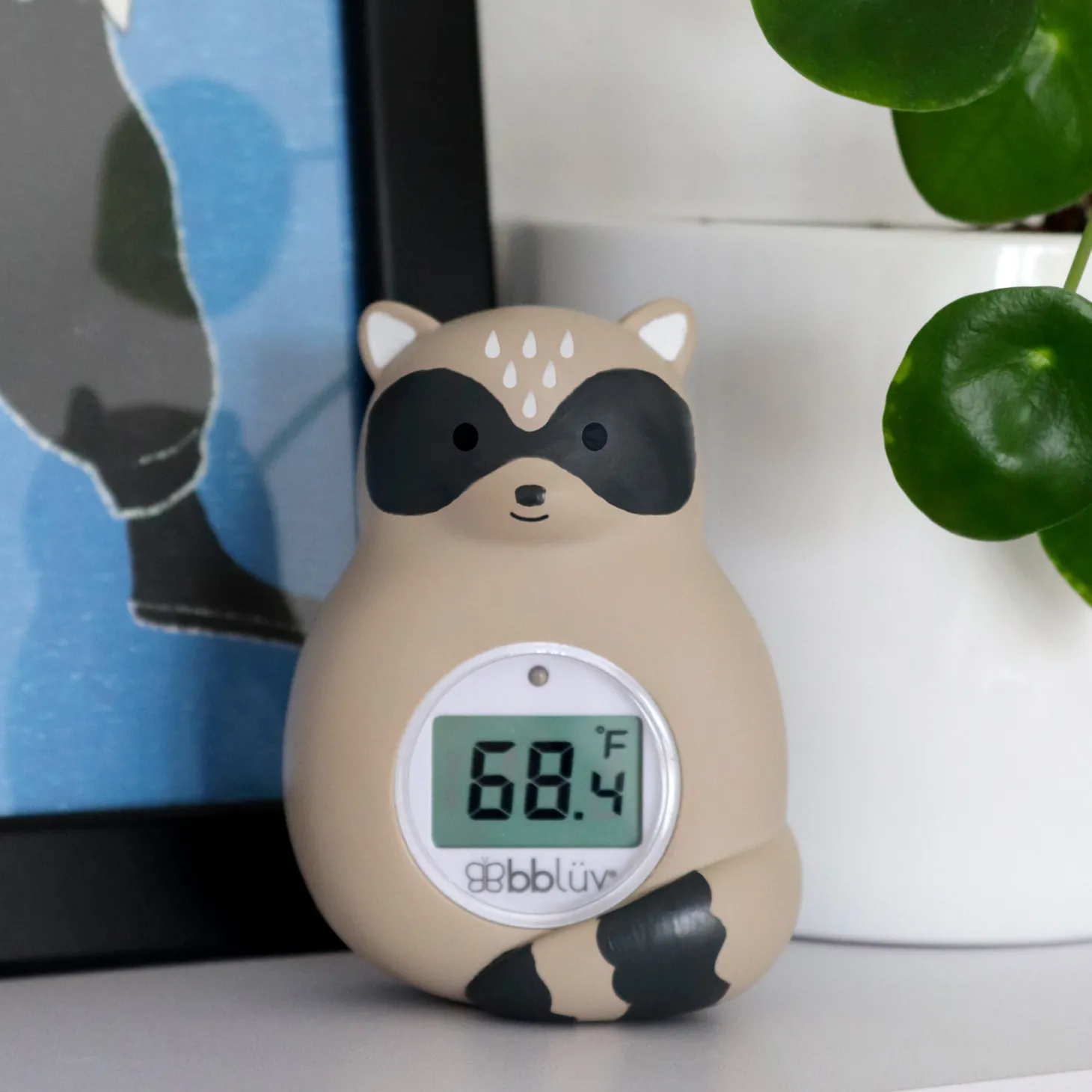 BBlüv Thermomètre de bain Rakü Grey