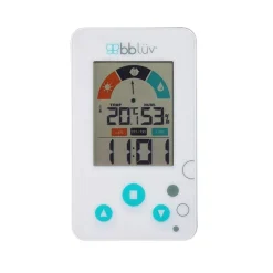 BBlüv Thermomètre 2 en 1 Igrö White