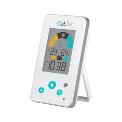 BBlüv Thermomètre/Hygromètre 2 en 1 Igrö White
