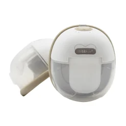 BBlüv                    Tire-Lait portable chauffant 2 en 1    White/Taupe