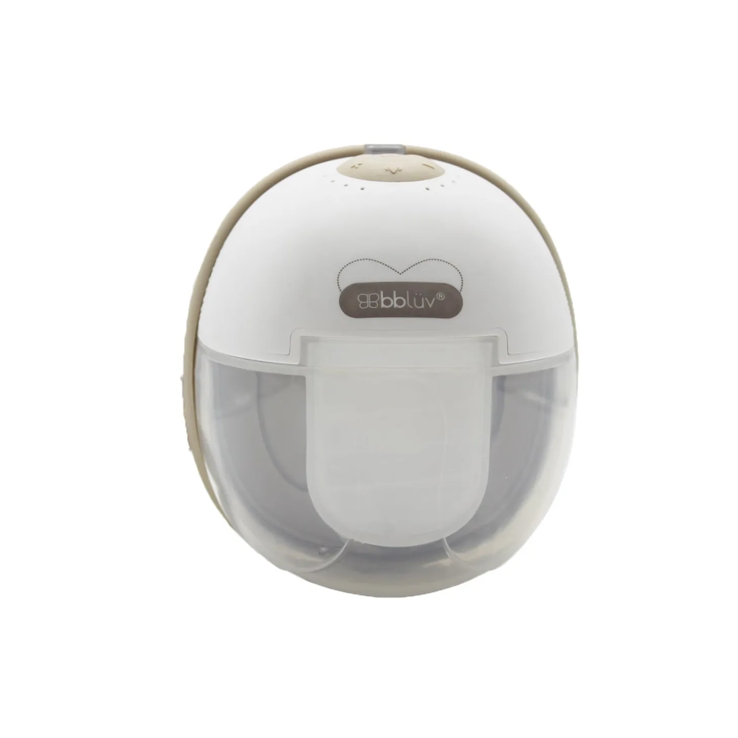 BBlüv Tire-lait portable chauffant 2 en 1 Mumflöw White/Taupe