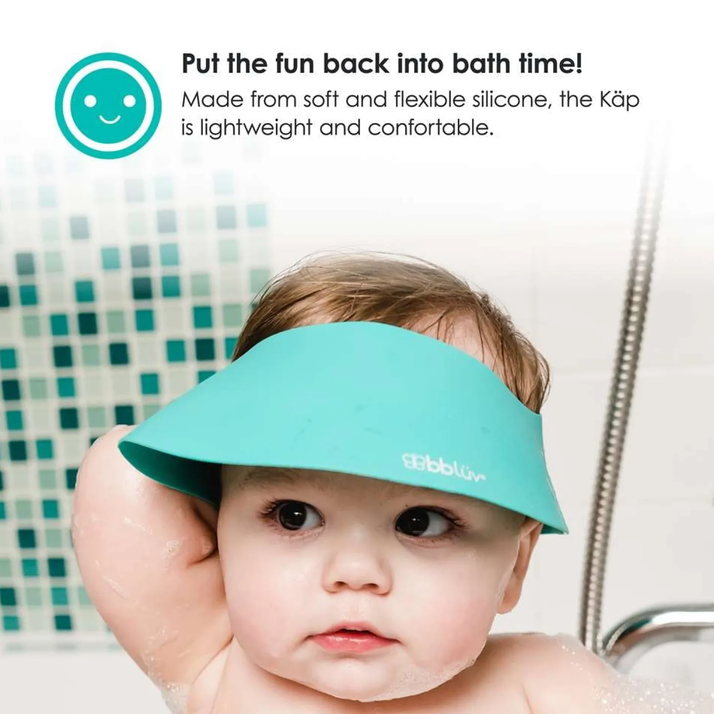 BBlüv Visière de bain rose