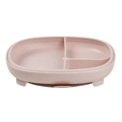 B.Box For Kids                    Assiette compartimentée 2 en 1    Blush