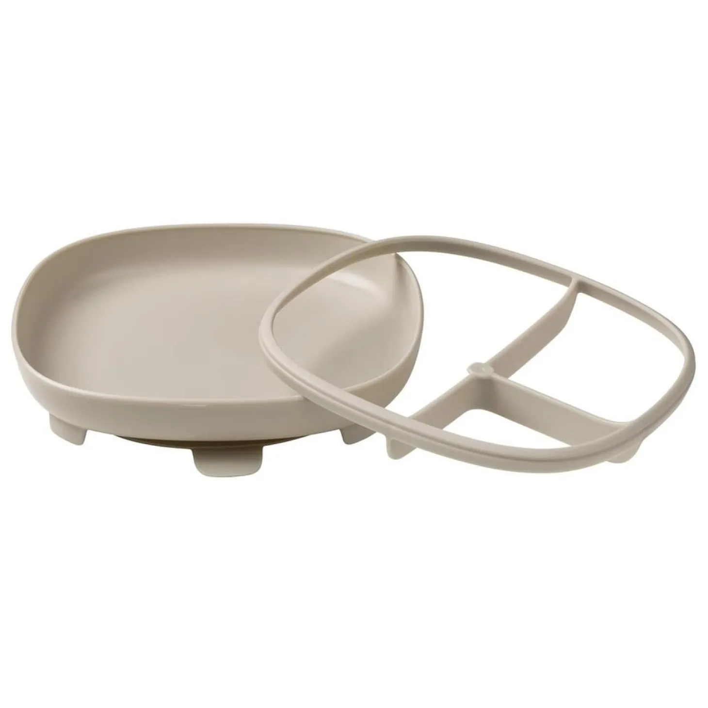 B.Box For Kids Assiette compartimentée 2 en 1 Latte