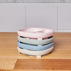 B.Box For Kids                    Assiette compartimentée 2 en 1    Sage