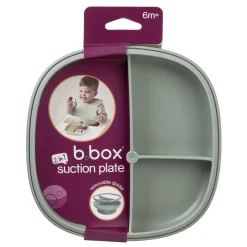 B.Box For Kids Assiette compartimentée 2 en 1 Sage