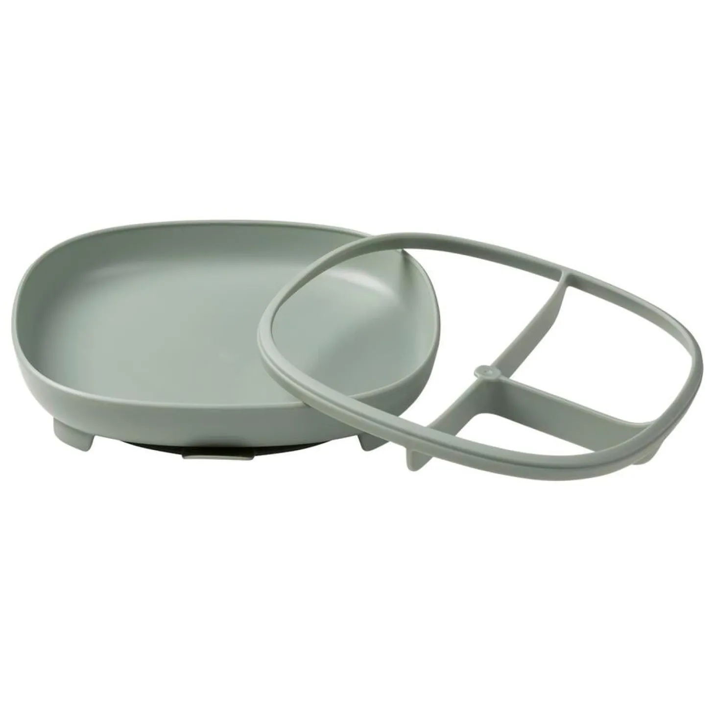 B.Box For Kids Assiette compartimentée 2 en 1 Sage