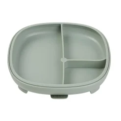 B.Box For Kids Assiette compartimentée 2 en 1 Sage