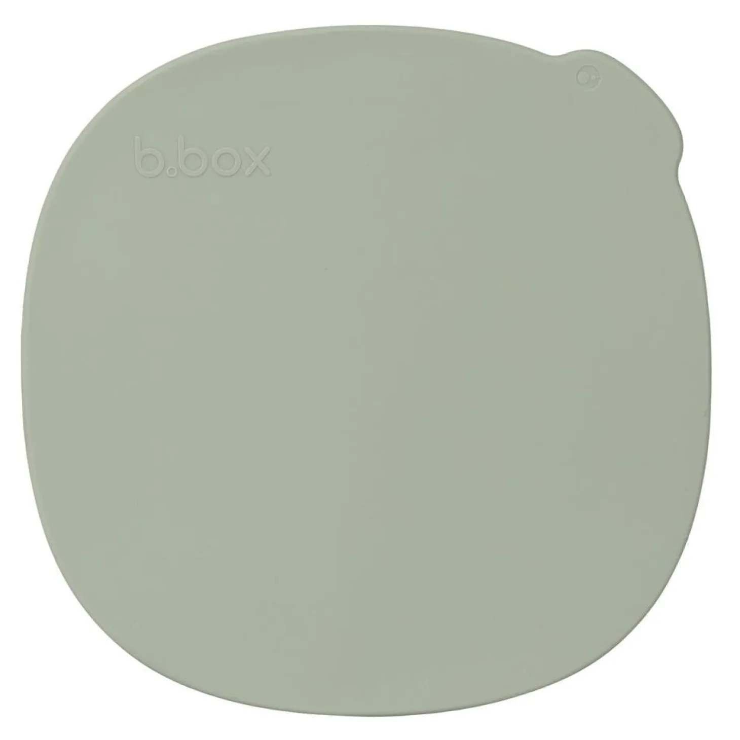B.Box For Kids Assiette ventousée et couvercle en silicone Sage