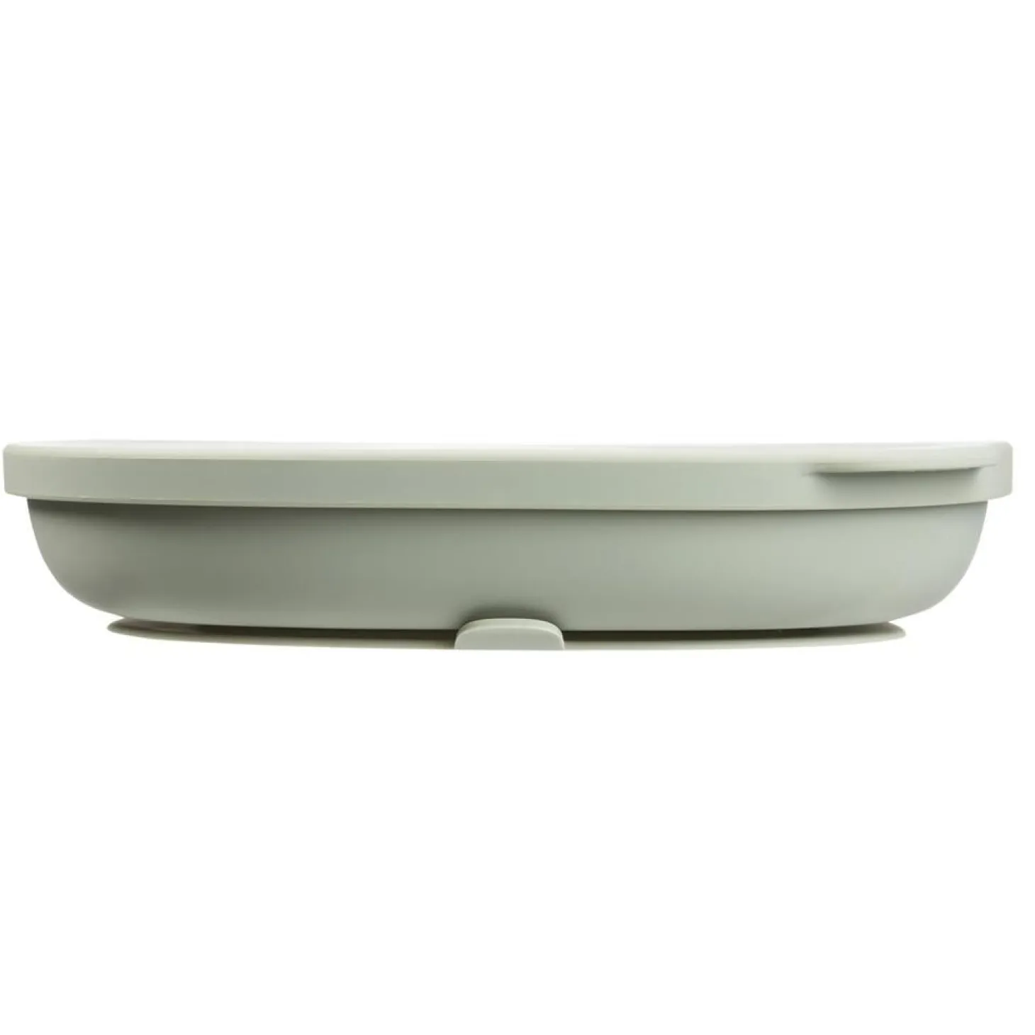 B.Box For Kids Assiette ventousée et couvercle en silicone Sage