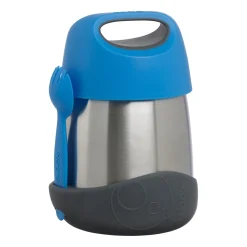 B.Box For Kids                    Boite à repas isotherme evolutive avec fourchette    Blue slate
