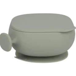B.Box For Kids Bol ventousé et couvercle en silicone Sage