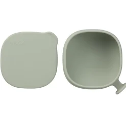 B.Box For Kids Bol ventousé et couvercle en silicone Sage