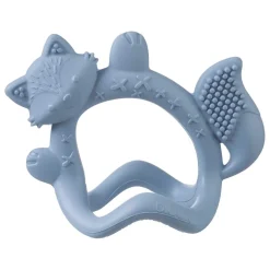 B.Box For Kids Bracelet de dentition en silicone au poignet de bébé Blue 3 mois +
