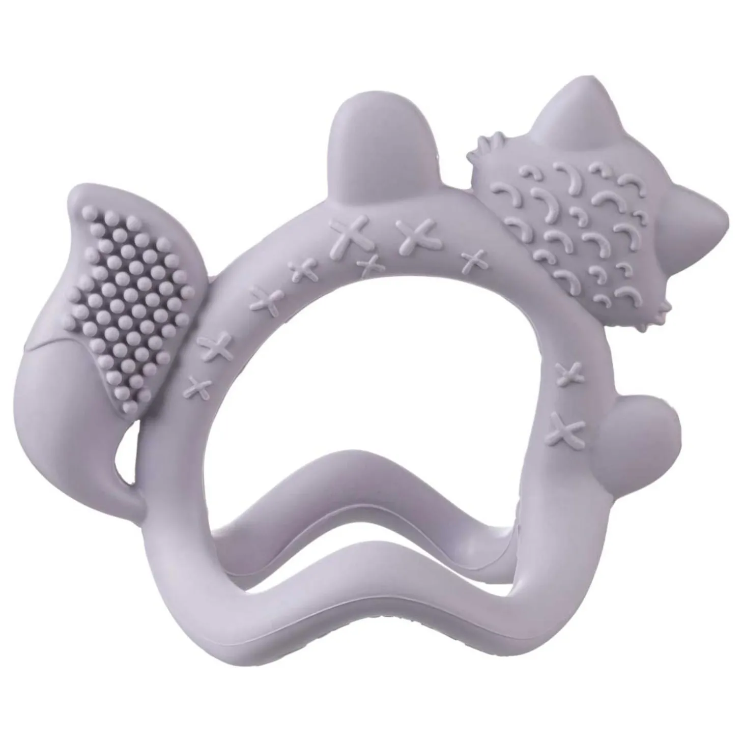 B.Box For Kids Bracelet de dentition en silicone au poignet de bébé Peony Mauve 3 mois +
