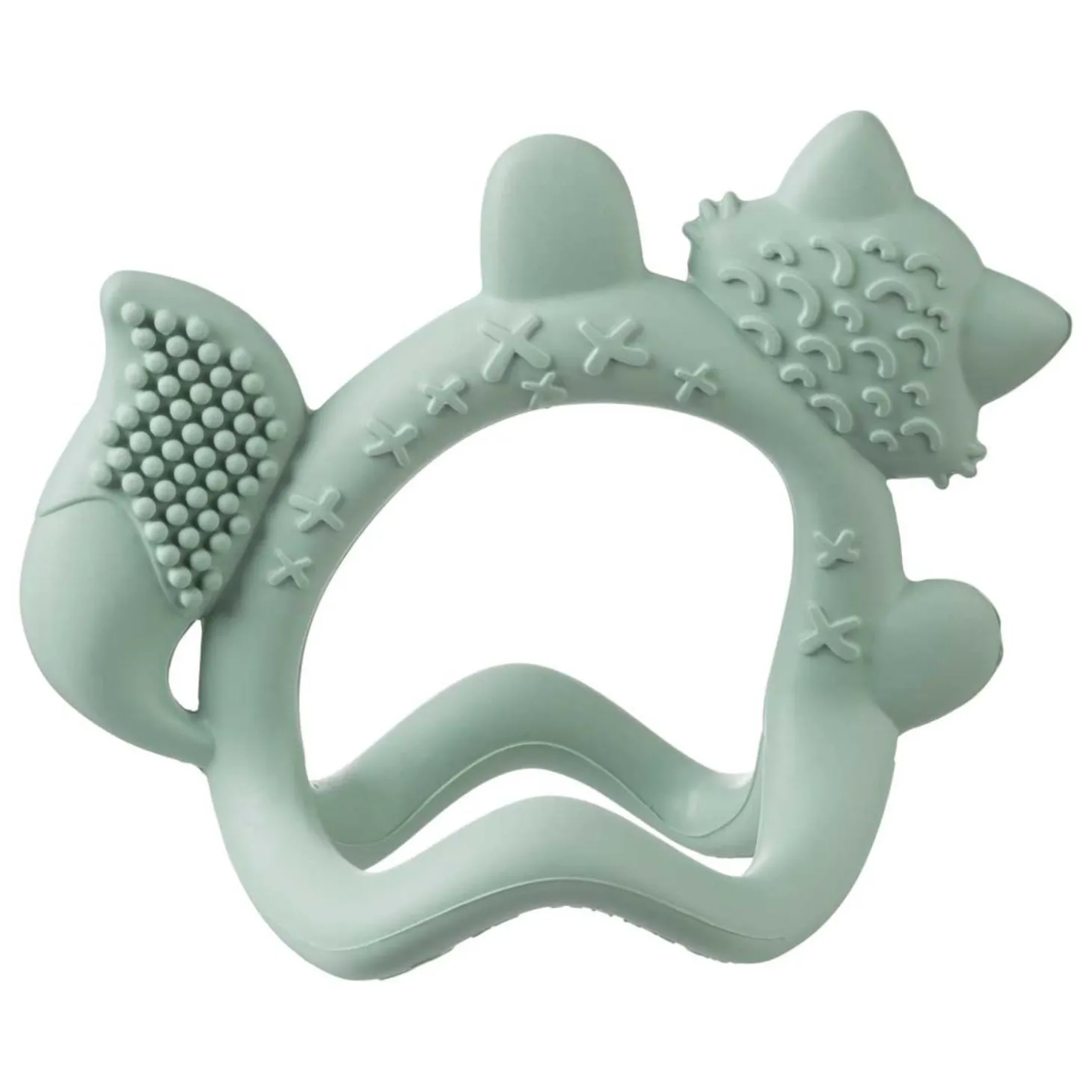 B.Box For Kids Bracelet de dentition en silicone au poignet de bébé Sage Vert 3 mois +