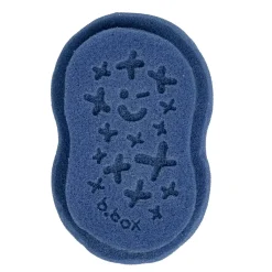 B.Box For Kids Brosse et éponge de bain bébé Bleu