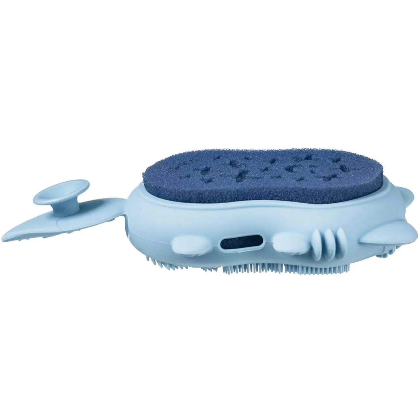B.Box For Kids Brosse et éponge de bain bébé Bleu