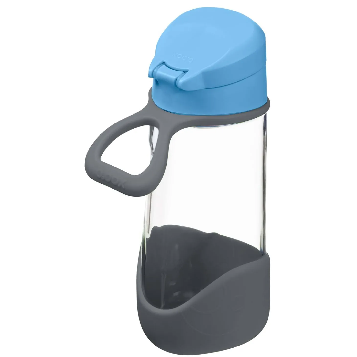 B.Box For Kids Gourde enfant en plastique Tritan avec bec anti-fuite Blue Slate 450 ml