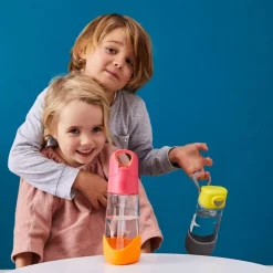 B.Box For Kids Gourde enfant en plastique Tritan avec bec anti-fuite Blue Slate 450 ml