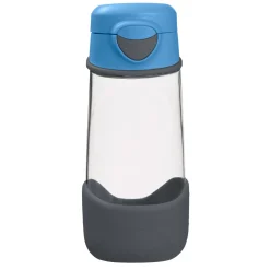 B.Box For Kids Gourde enfant en plastique Tritan avec bec anti-fuite Blue Slate 450 ml