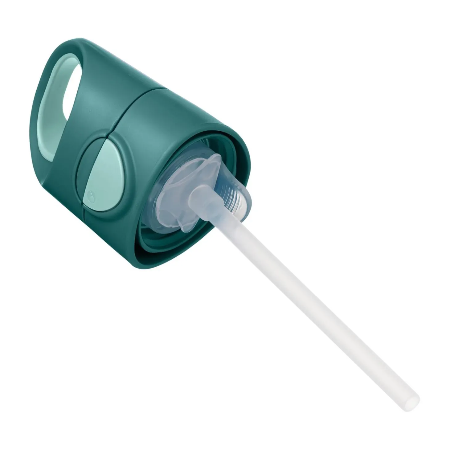 B.Box For Kids Gourde en plastique Tritan avec paille Emerald Forest 450 ml