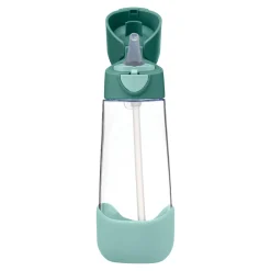 B.Box For Kids Gourde en tritan avec paille en silicone Emerald forest 600 ml