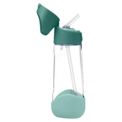 B.Box For Kids Gourde en tritan avec paille en silicone Emerald forest 600 ml
