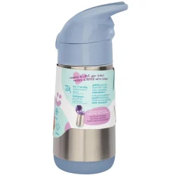B.Box For Kids Gourde inox isotherme avec paille en silicone Chill out 350 ml