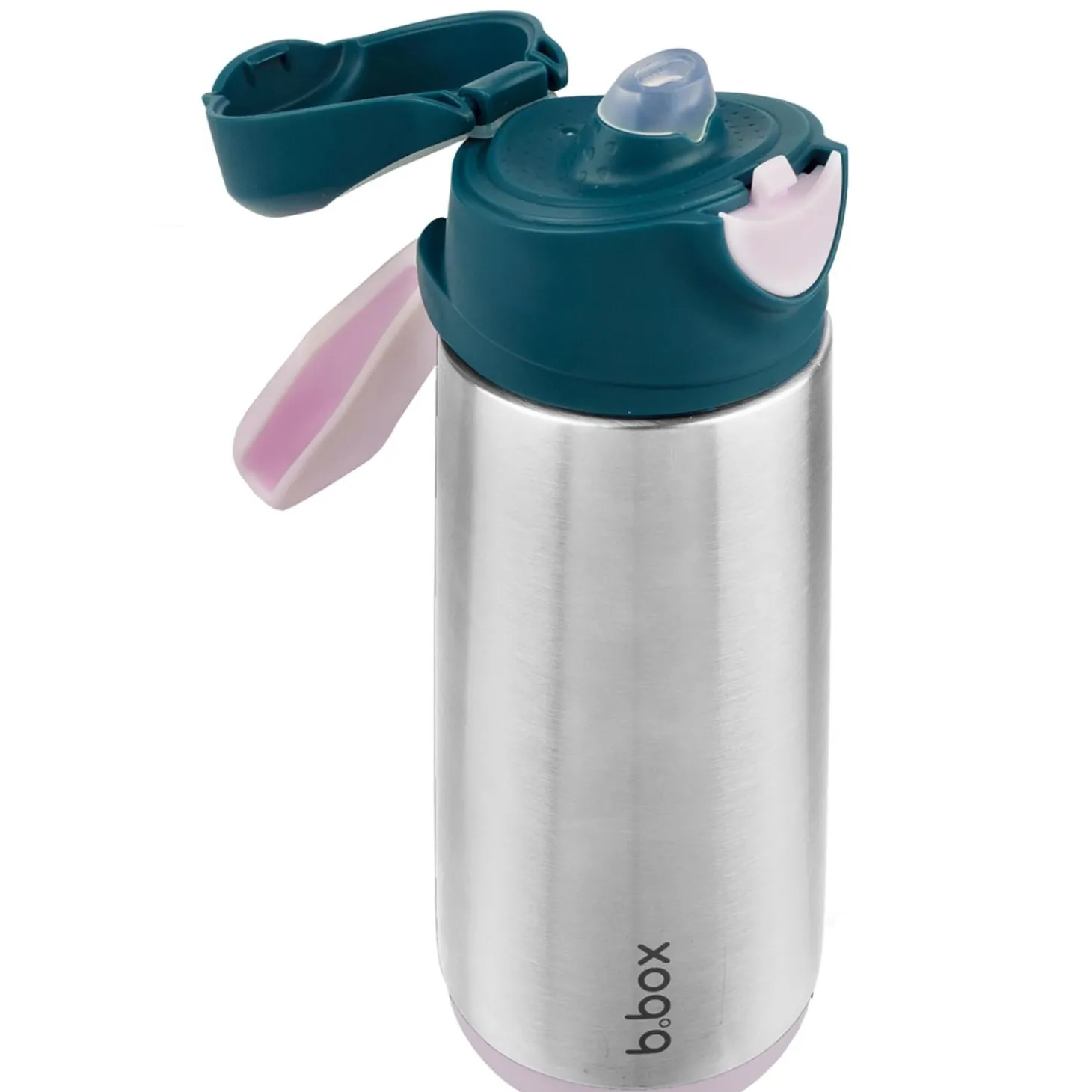 B.Box For Kids Gourde inox isotherme avec bec en silicone Indigo rose 500 ml