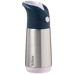 B.Box For Kids Gourde inox isotherme avec paille en silicone Indigo rose 350 ml