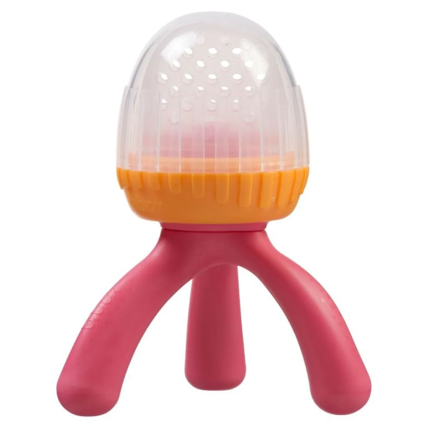 B.Box For Kids Grignoteuse sur trepied avec embout silicone Strawberry