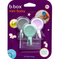 B.Box For Kids 3 mini fourchettes Pastelles