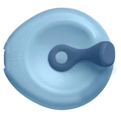 B.Box For Kids Poche gourde repas bébé rechargeable en silicone Bleu 110 ml