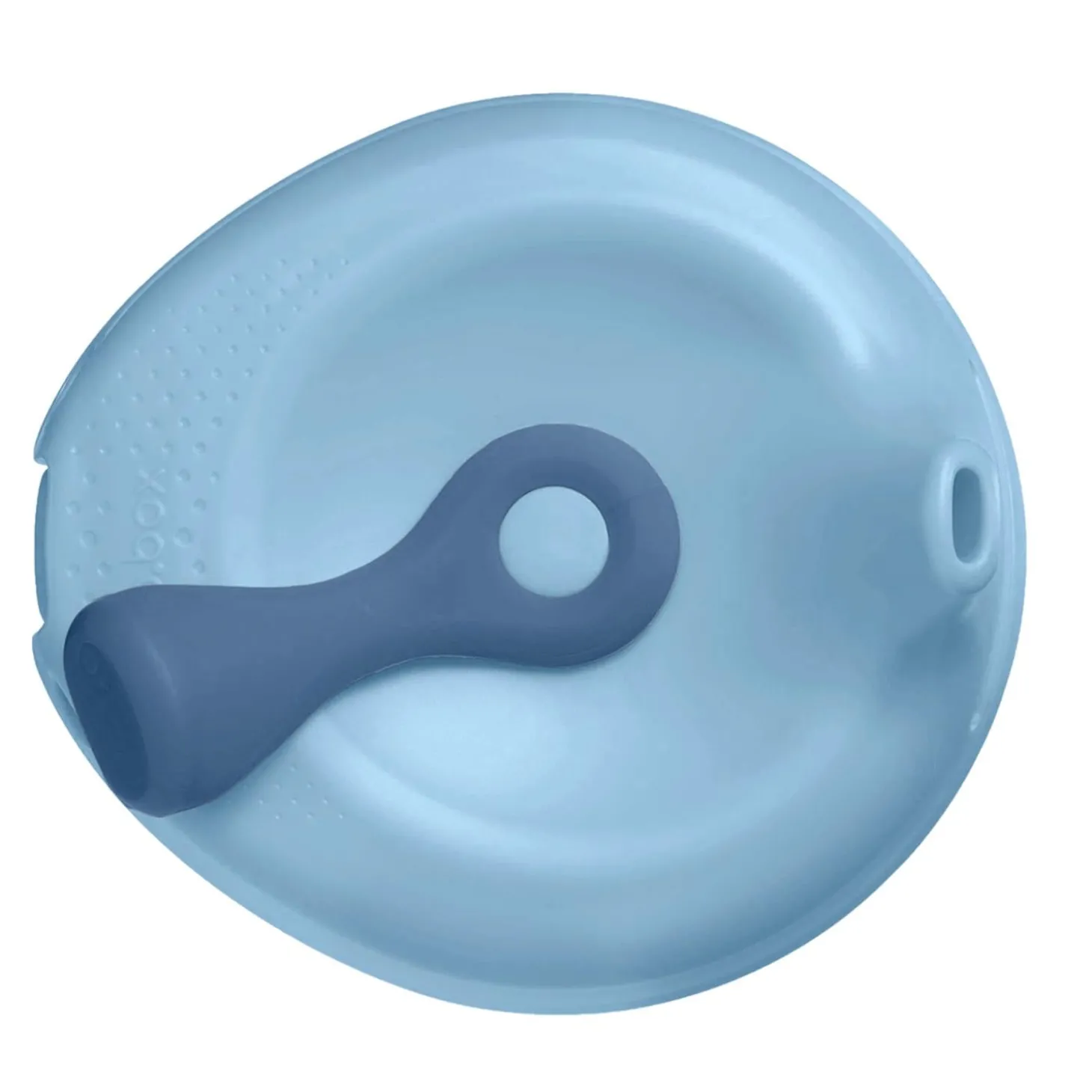 B.Box For Kids Poche gourde repas bébé rechargeable en silicone Bleu 110 ml