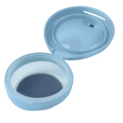 B.Box For Kids Poche gourde repas bébé rechargeable en silicone Bleu 110 ml