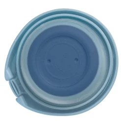 B.Box For Kids Poche gourde repas bébé rechargeable en silicone Bleu 110 ml