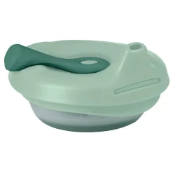 B.Box For Kids Poche gourde repas bébé rechargeable en silicone Vert 110 ml