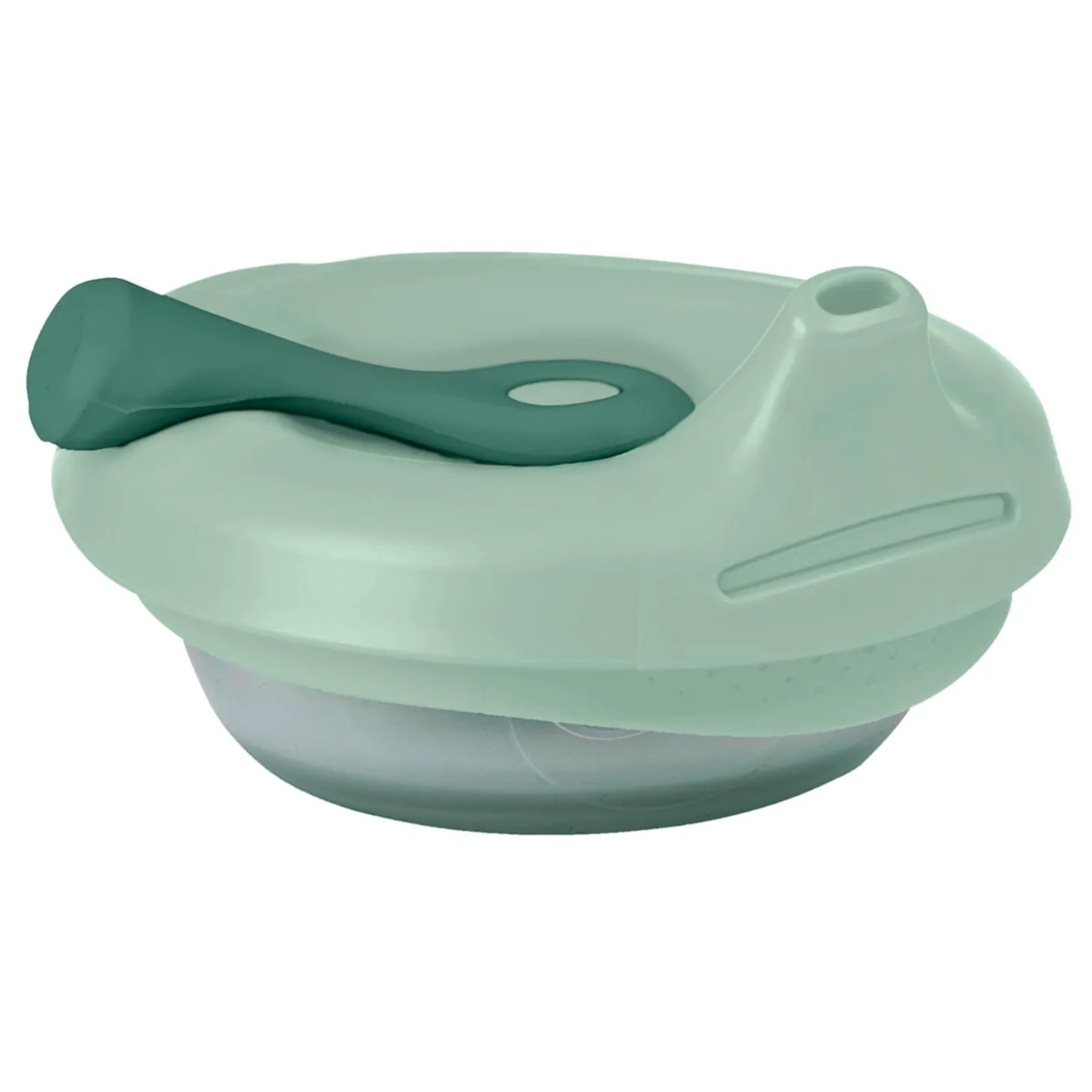 B.Box For Kids Poche gourde repas bébé rechargeable en silicone Vert 110 ml