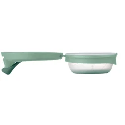 B.Box For Kids Poche gourde repas bébé rechargeable en silicone Vert 110 ml
