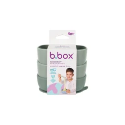 B.Box For Kids                    Set de bol à ventouse trio    Sage